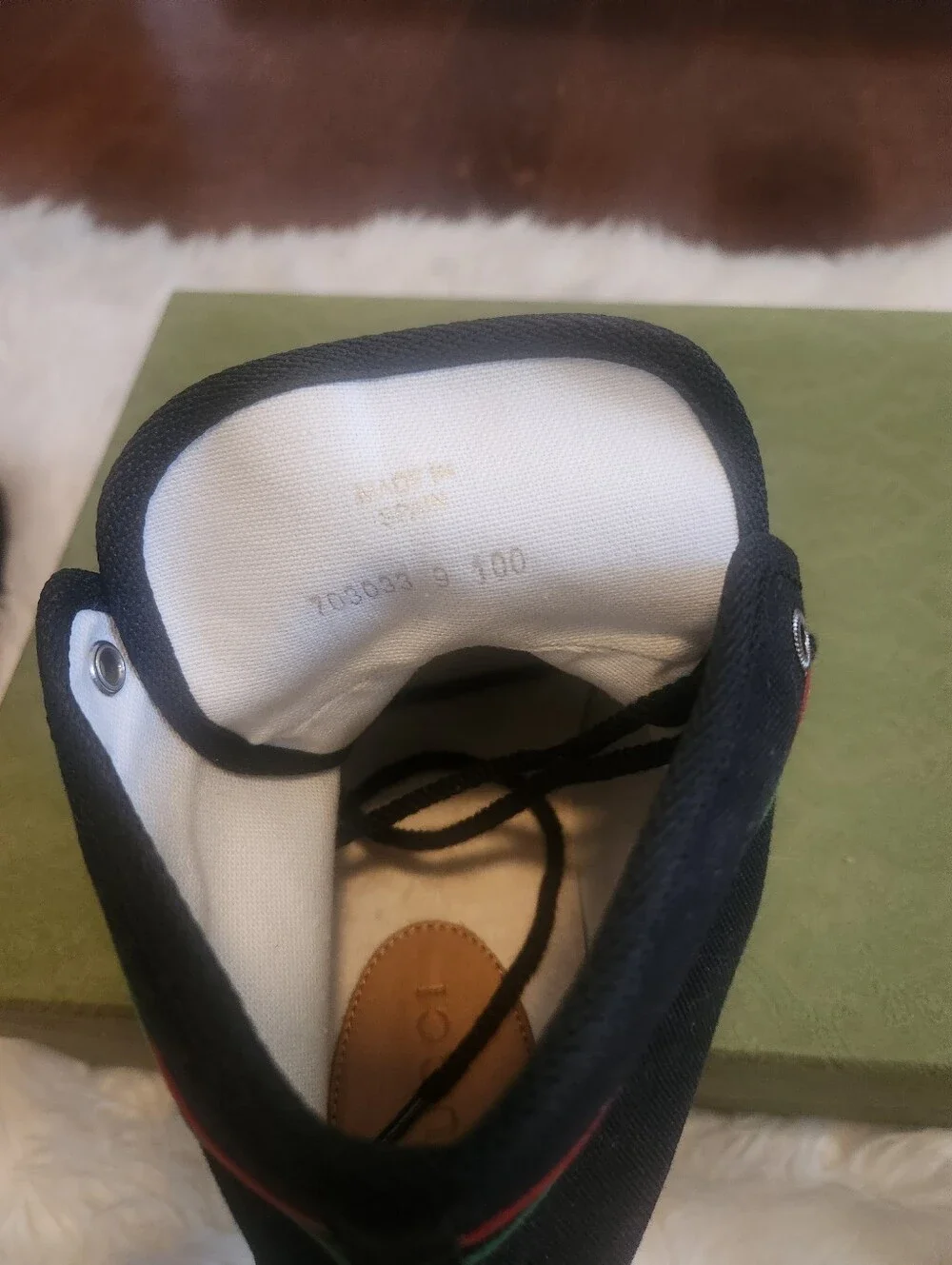 Gucci mens canvas